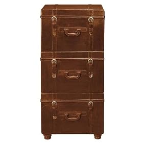 <b>Vertical File Cabinet Three-drawer Brown</b>