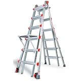 Little Giant 10126LGW Ladder System Original Type IA 300 LB Rated 26ft w/Wheels