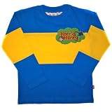 Horrid Henry Stripe Long Sleeve t-shirt 6 to 7 Years Ice Blue and Banana