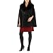 Mossimo® Black Women's Faux Fur Collar Cape - Black Large/Xlarge