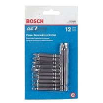 Bosch CC2480 Clic-Change 12-Piece Screwdriver Bit Assortment