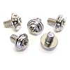 StarTech PC Mounting Computer Screws M3 x 1/4-Inches Long Standoff - 50 Pack SCREWM3