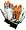 Reebok Blast Cricket Batting Gloves, right