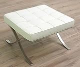 バルセロナ・オットマン ホワイト