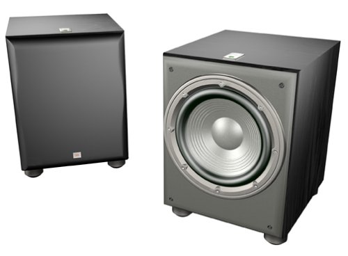 JBL Northridge E250P 12-Inch Powered Subwoofer with 250-Watt Digital Amplifier, Single (Black Ash)