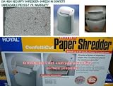Royal CIA 12X Cross Cut Shredder