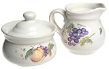 Pfaltzgraff Orchard Sugar and Creamer Set