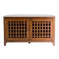 Narita Corner TV/ Media Stand - Walnut