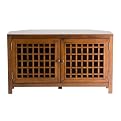 Narita Corner TV/ Media Stand - Walnut