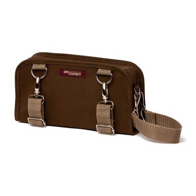 Six Corners Wristlet in Umber