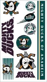 Mighty Ducks Of Anaheim Temporary Tattoos Easily Removed W/Household Rubbing Alcohol Or Baby Oil