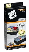 ITW Space Compressible Bag BRS-9212ZG Vacuum-Seal Travel Roll Bags, Set of 4