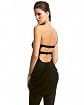 One Shoulder Draped Lace Inset Dress Product Image