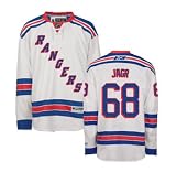 JAGR #68 New York Rangers RBK NHL Premier