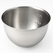 Stainless Steel Mixing Bowl with Measuring Marks