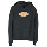 SWEATSHIRT WOMAN BLACK ” WORD TOURIST INFORMATION OFFICER ” Medium