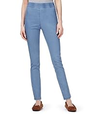 Cotton Rich Pull On Denim Jeggings