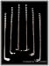 Golf Silver plated Swizzle Sticks