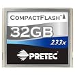 Pretec 32GB Compact Flash Card 233X