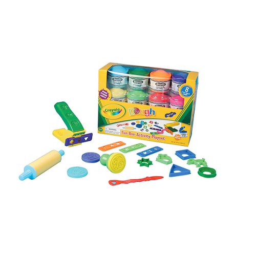 Childrens Toyshop  Toys : Crayola Fun Box Activity Playset