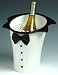 Prodyne Tuxedo Wine Bucket - White & Black (TB-5-W)