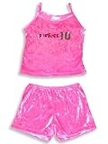 Dream Apparel - Girls Tank Pajamas, Fuschia