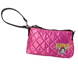 MLB Pittsburgh Pirates Pink Quilted Wristlet