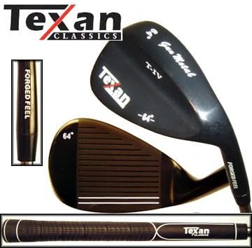 TEXAN CLASSICS GUN METAL 64° LOB WEDGE
