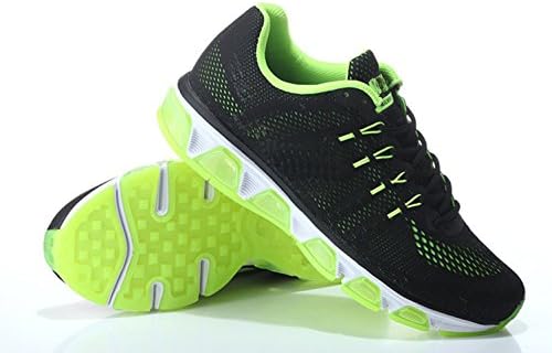 Men's 20k TAILWIND8 Generation Cushion Sports Running shoes Black fluorescent green 6.5 D(M) US