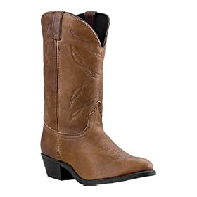 Buy Mens Laredo 12 Comfort Cushion Leather Casual Pull On Western Work Boots by Laredo