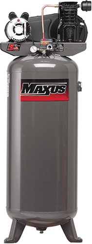 Maxus EX8401 15 Amp 3 Horsepower 60 Gallon Oiled Vertical Compressor