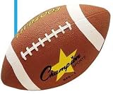 Champion Sports Rubber Football - Pack of 2