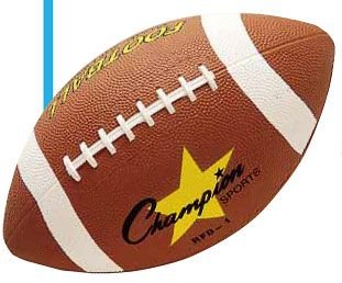 Buy Champion Sports Rubber Football - Pack of 2 by Champion Sports