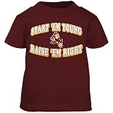 Arizona State Sun Devils Maroon Infant Start 'Em Young T-shirt