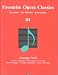 Favourite Opera Classics (Music Scores)