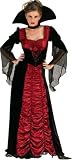 Adult Taffeta Coffin Vampire Vampiress Halloween Costume