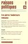 Raisons politiques, N� 24, Novembre 2006 : Les p�res fondateurs refoul�s