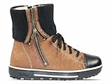 Rieker Damen Stiefelette Braun gefüttert, Schuhgröße:EUR 39