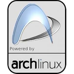 Notebook-Sticker, powered by Arch-Linux