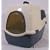 'Bill' Cat Loo with Side Filter 50 x 40 x 42cm - Blue