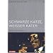 Schwarze Katze, wei�er Kater