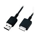 USB cable for Sony NWZ-E436FB 4GB MP4 Video Player with FM Tuner - COMPATIBLE with Sony E Series Walkman - Sync & Charger - AAA Products - 12 Month Warranty