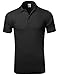 SBW Men's Basic Solid 3 Buttons Polo Shirts in Various Colors