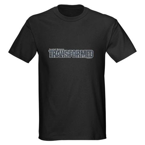  Transformer Humor Dark T-Shirt by CafePress