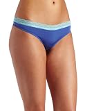 Calvin Klein Women's Lace and Sheen Thong