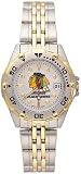 Chicago Blackhawks NHL All Star Watch with Stainless Steel Band - Women's from LogoArt