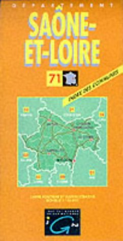 Saone et Loire (French Department Maps S)