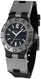 Bvlgari Diagono Titanium and Black Rubber Ladies Watch TI32BTAVTD/SLN