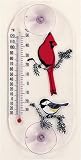 Aspects Cardinal/Chickadee Original Window Thermometer
