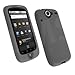 Grau Silikon Hülle Case Cover Tasche für HTC Google Nexus One